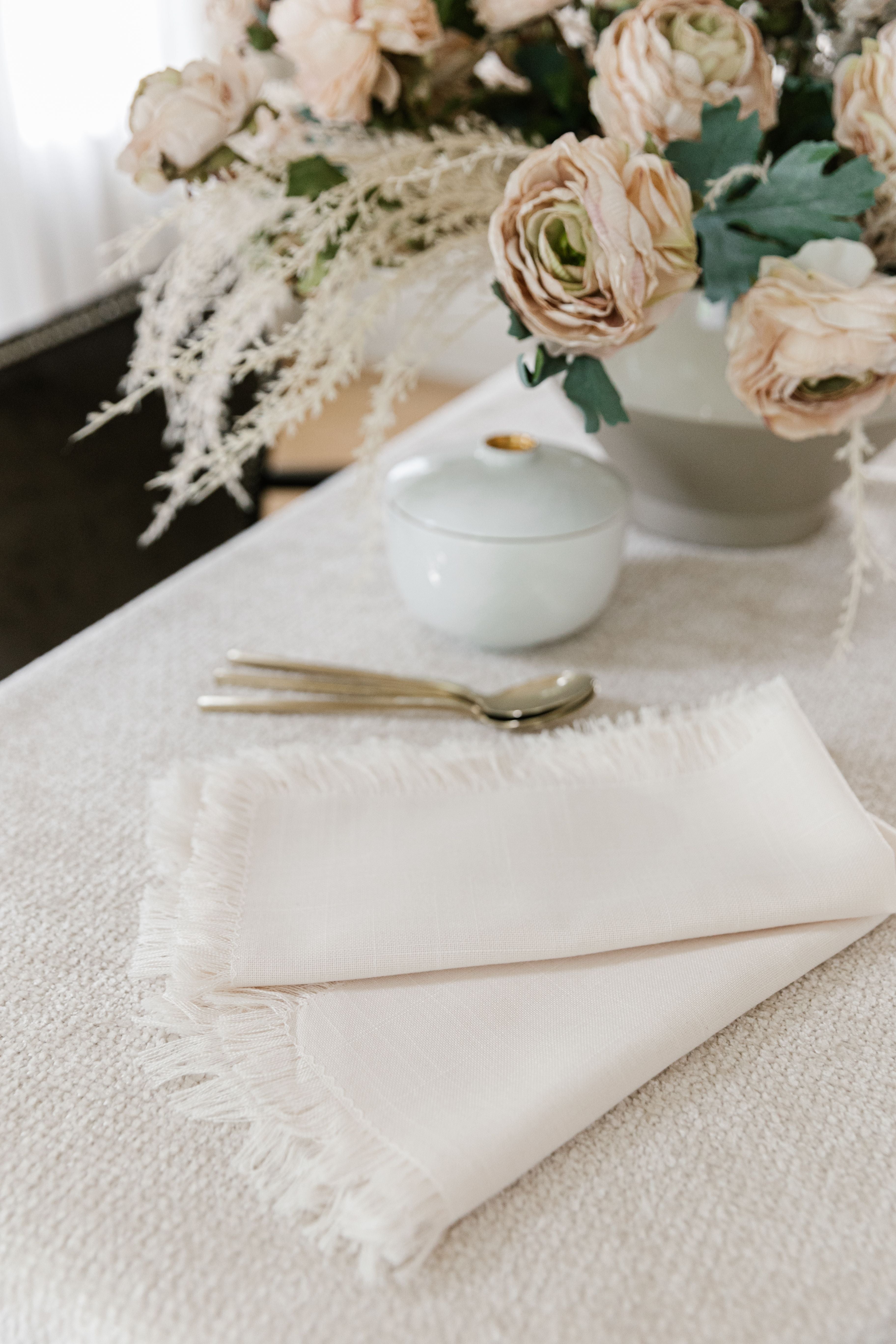 Fringe Napkins 6 PC