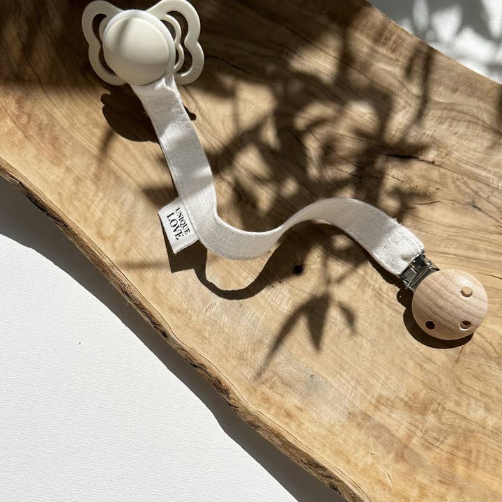 Linen Pacifier Holder