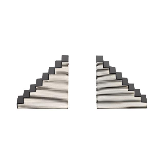 Striped Steps Bookends