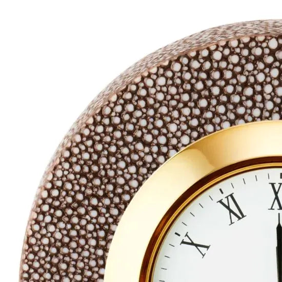 Aerin Shagreen Desk Clock