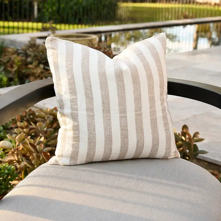 Santi Outdoor Linen Cushion Cover