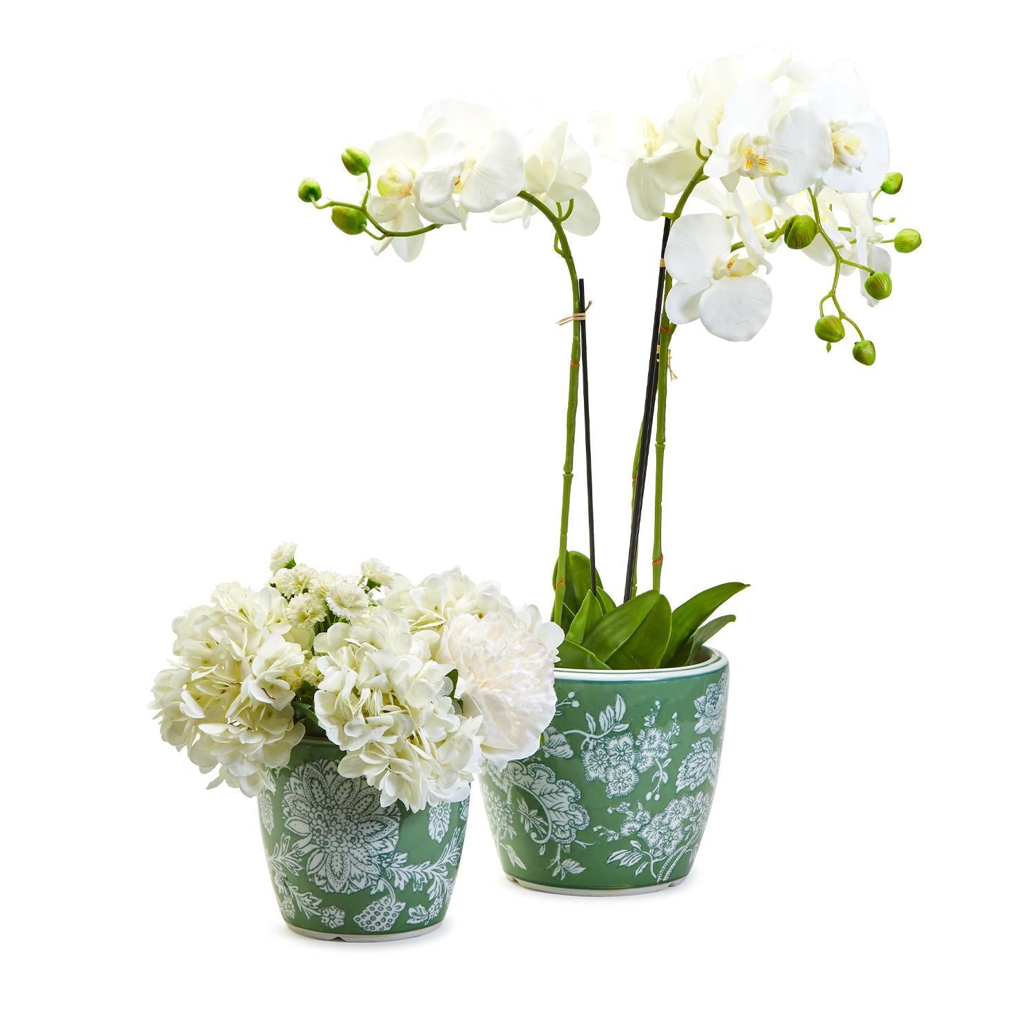 Countryside Cachepot Planter Set Of 2