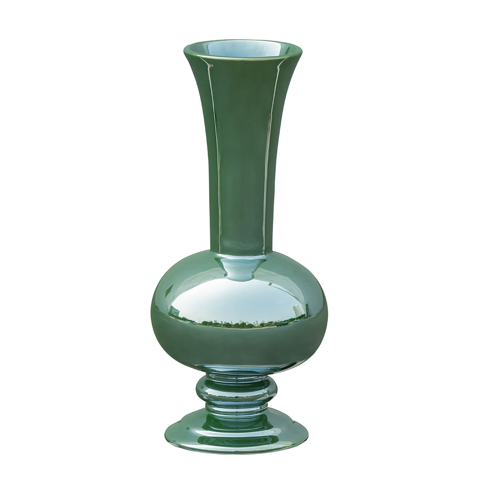 Green Ceramic Vase