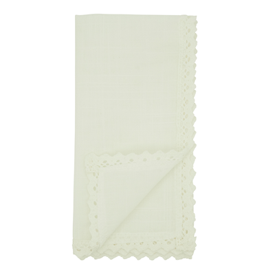 Lace Border Napkin 4 PC