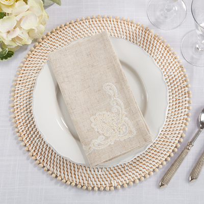 Embroidered Napkin 4 PC