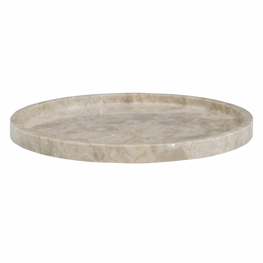 Marble Plate with Raised Trim