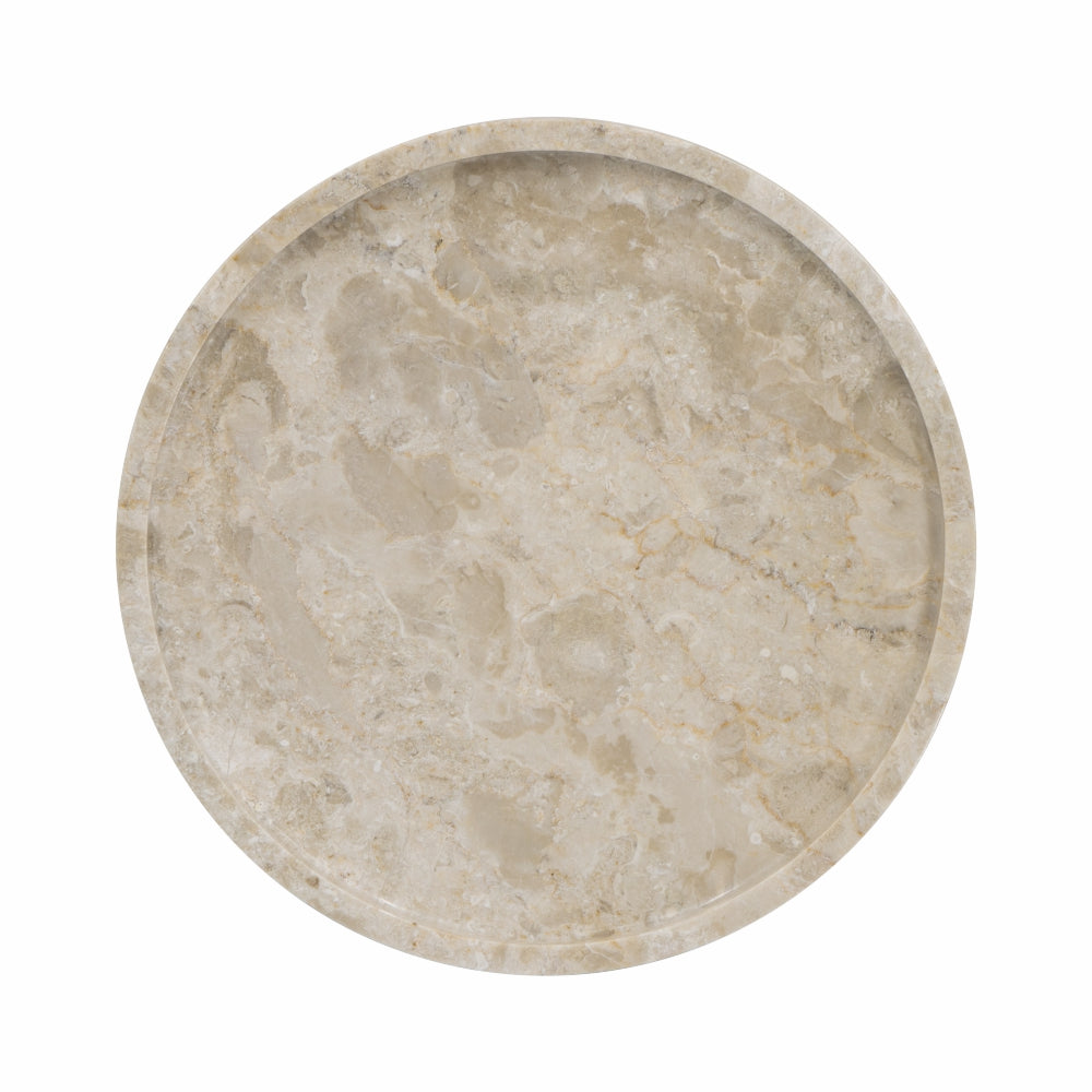 Marble Plate with Raised Trim