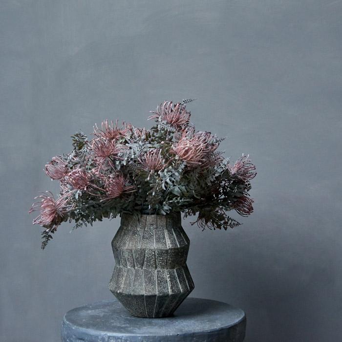 Artificial Leucospermum Bush