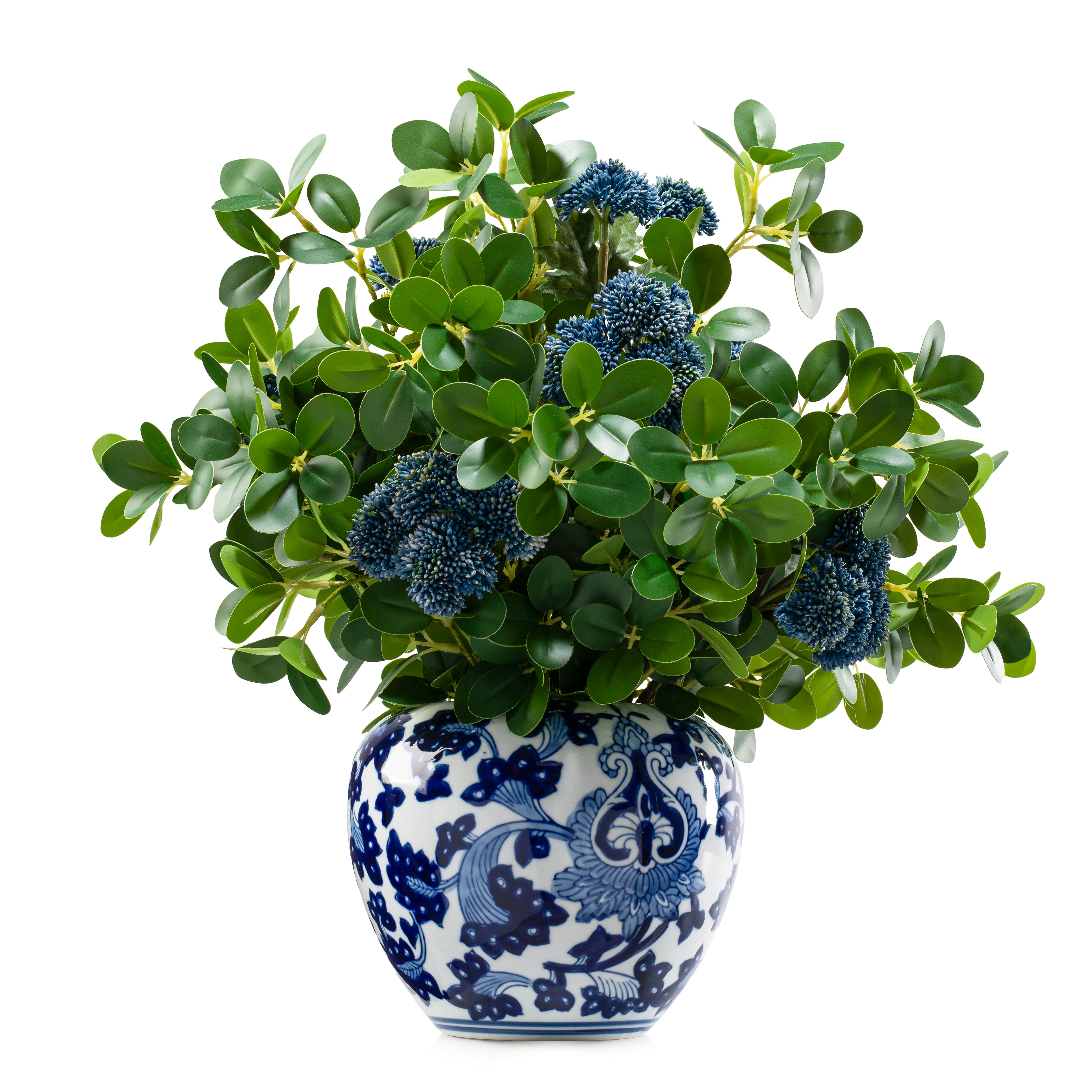 DH Blue Berry Oriental Pot