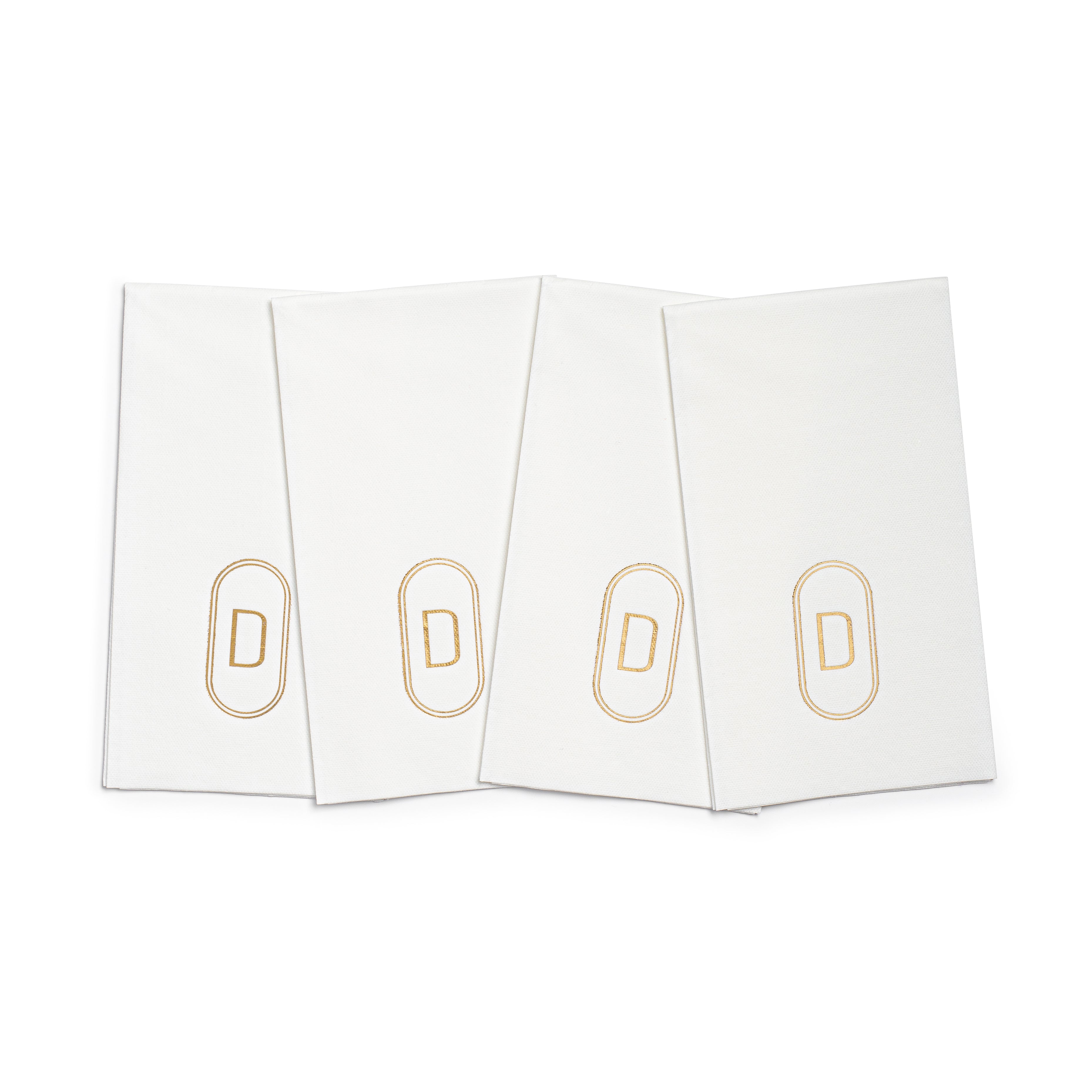 Gold Oval Airlaid Napkins