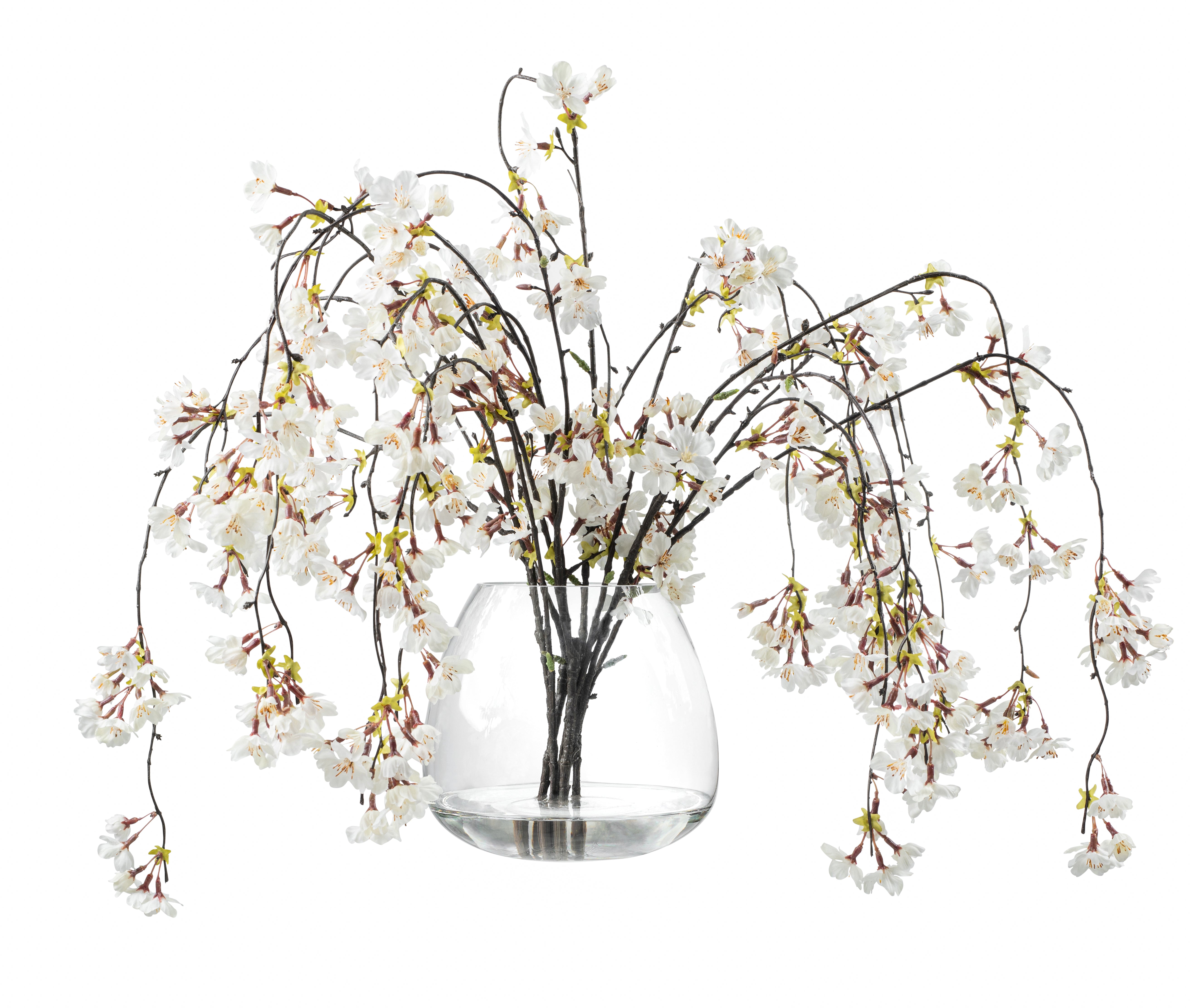 DH Cherry Blossom Glass Vase