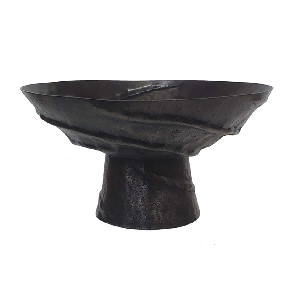 Metal Pedestal Bowl