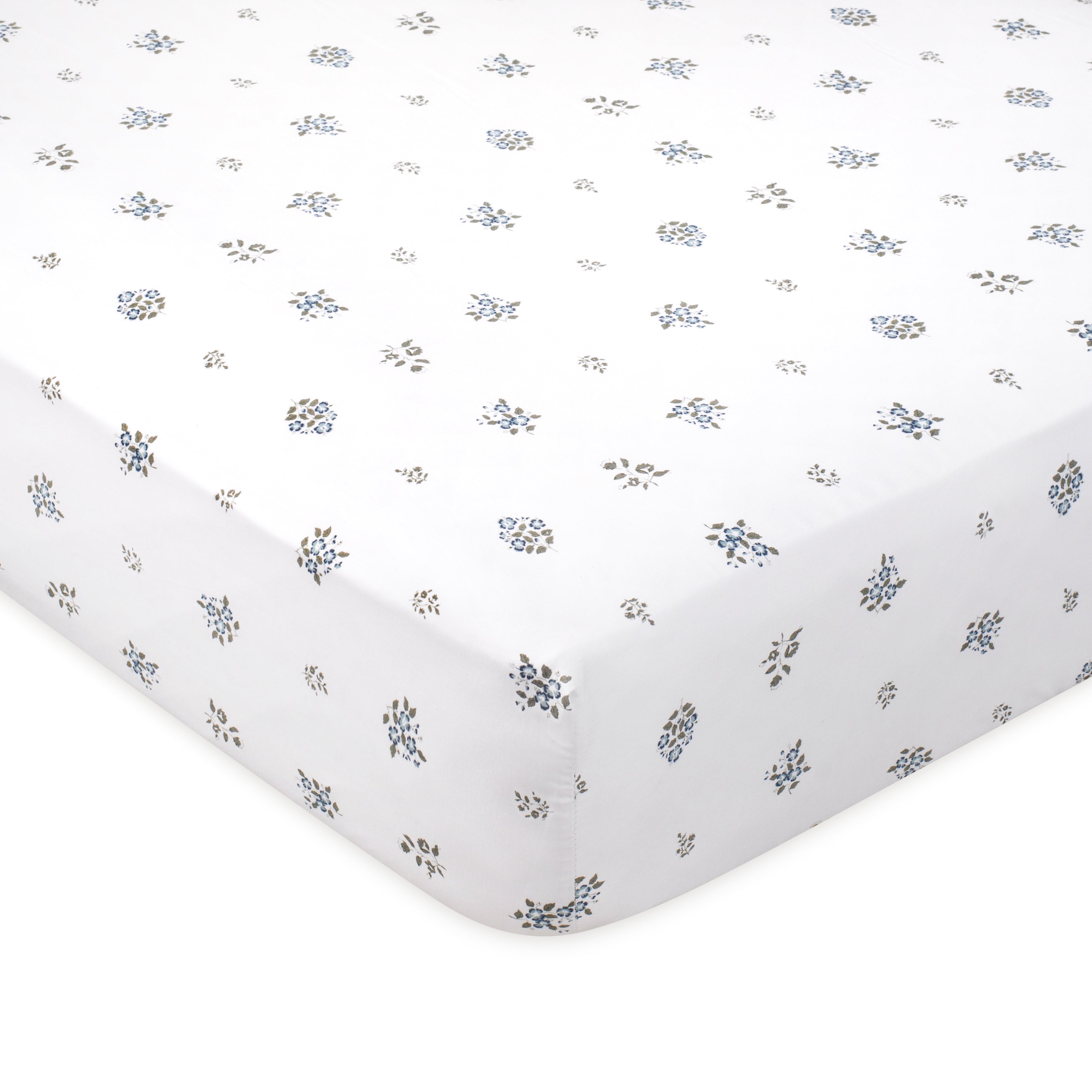 DH Feuille Bluer Crib Sheet