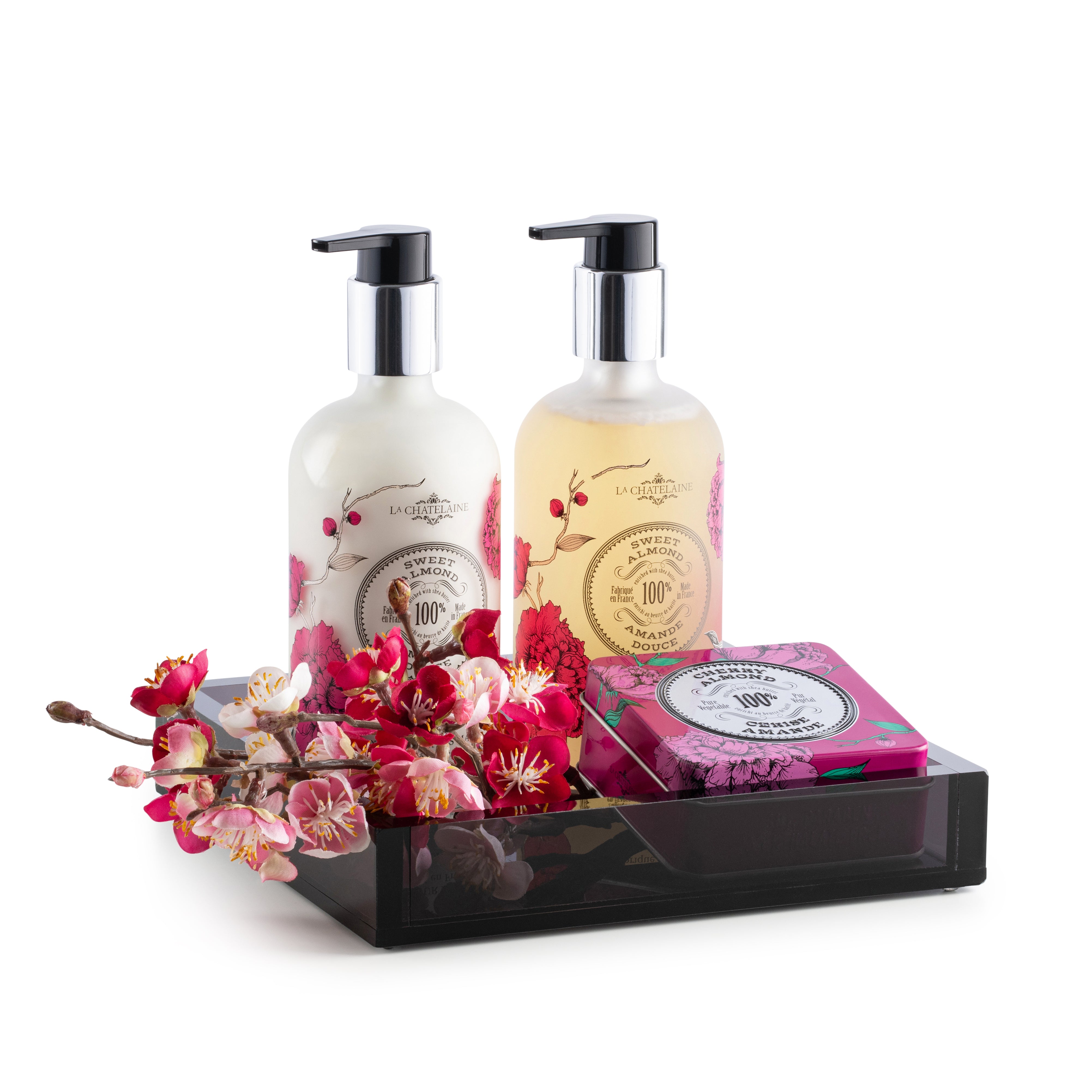 Fuchsia Sweet Almond Gift Set