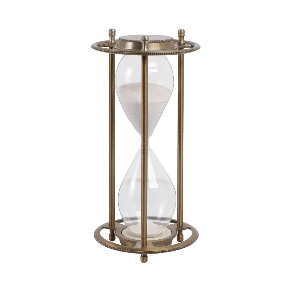 Verlice Bronze Metal Hourglass