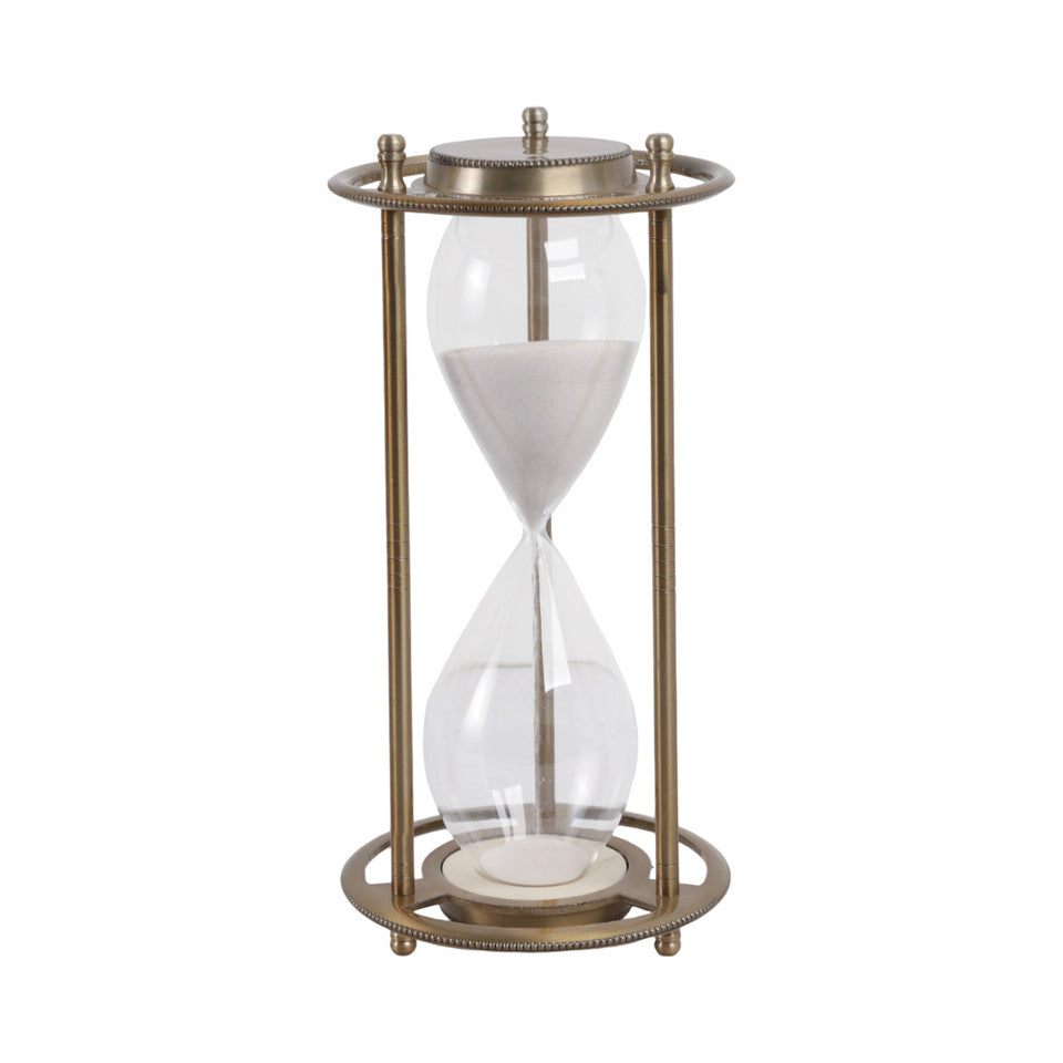 Verlice Bronze Metal Hourglass