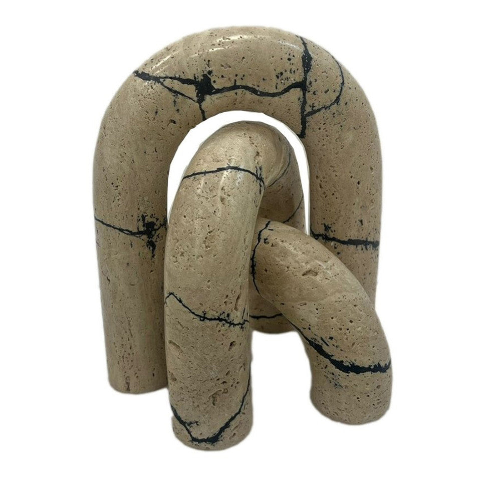 Gorda Crackle Travertine Arches Set of 3