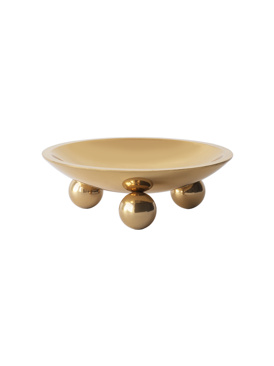 Boule Brass Bowl