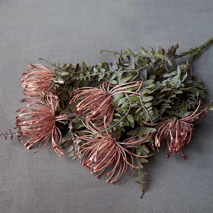 Artificial Leucospermum Bush