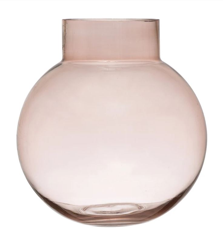 Round Glass Vase