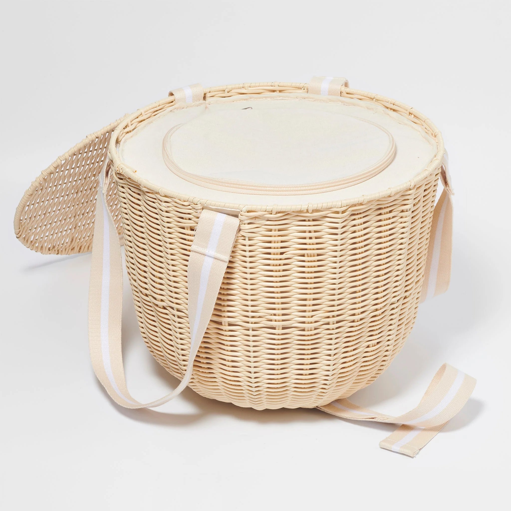 Round Picnic Cooler Basket