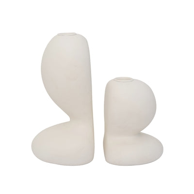 Candle Holder Chou, Set Of 2