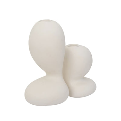 Candle Holder Chou, Set Of 2