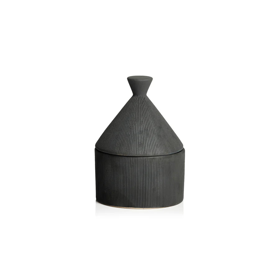 Trulli Stoneware Candle Jar