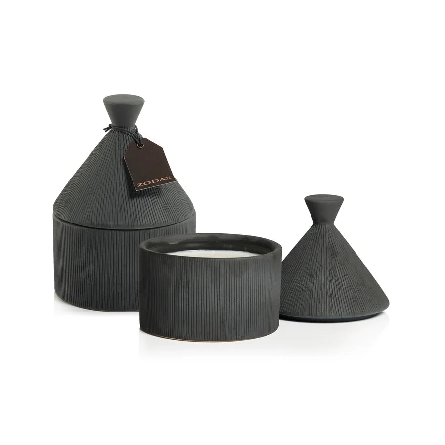 Trulli Stoneware Candle Jar