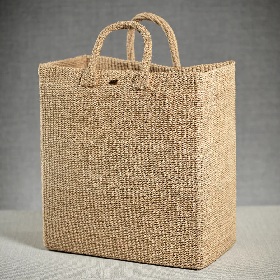 Serene Rectangular Abaca Hamper