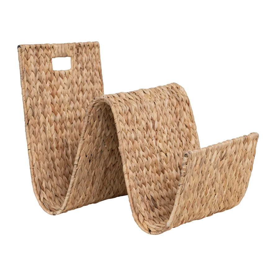 Hand-Woven Magazine Holder