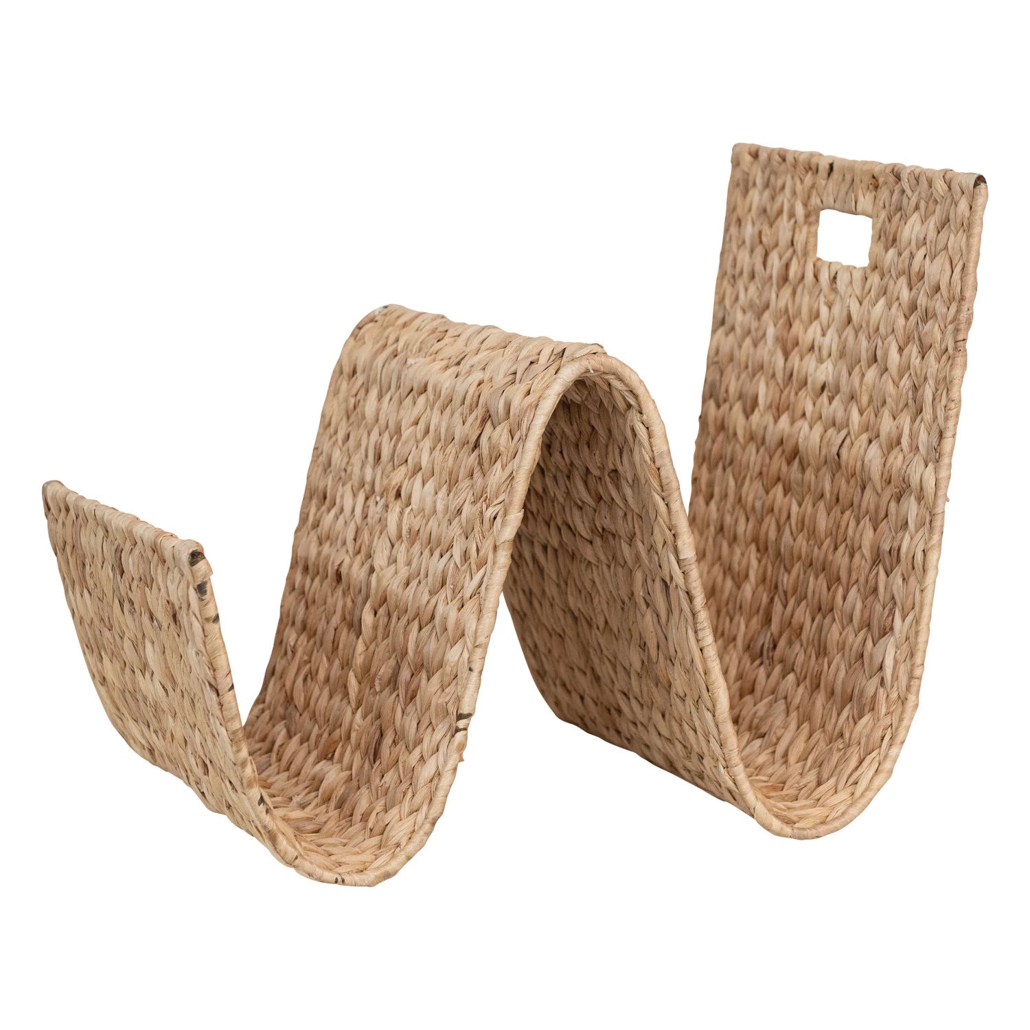 Hand-Woven Magazine Holder