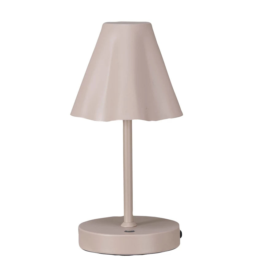 Metal LED Rechargeable Table Lamp With Touch Sensor