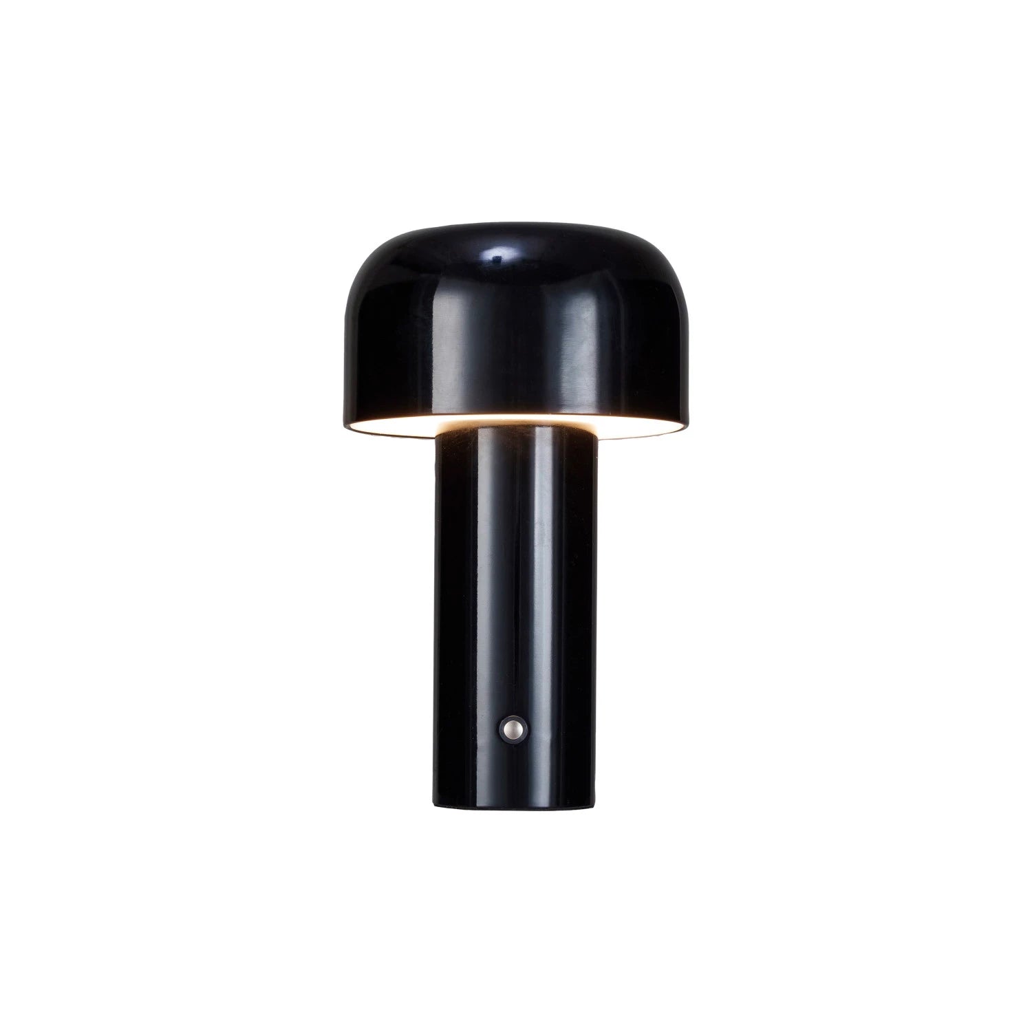 Black Metal LED Rechargeable Table Lamp With Touch Sensor