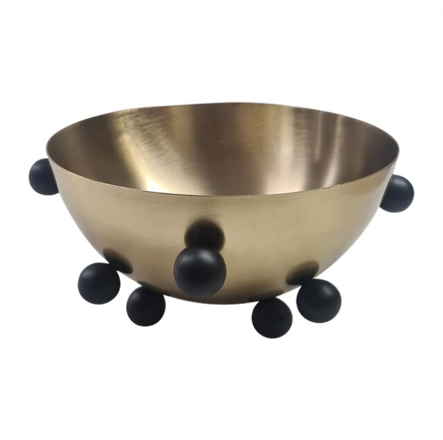 Metal Bubble Bowl