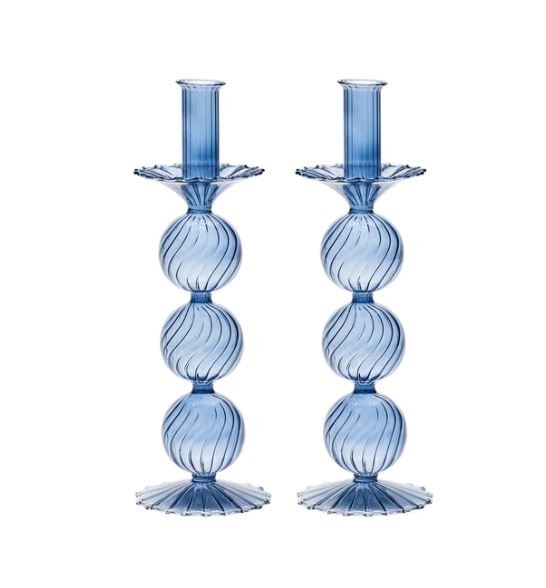 Iris Cadet Candlestick Set of 2