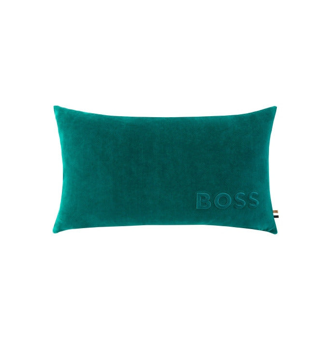 Hugo Boss Bold Logo Velour Accent Pillow