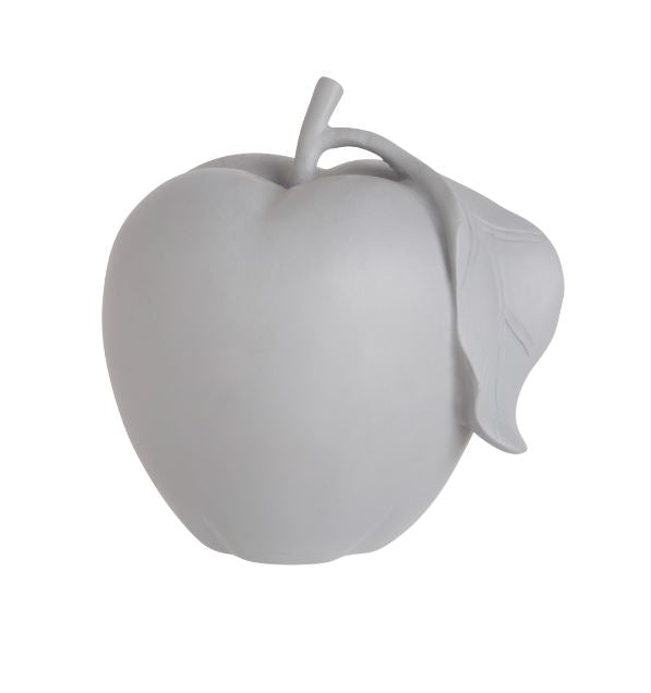 Grey Resin Apple