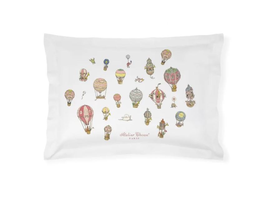 Atelier Choux Hot Air Balloons Standard Sham