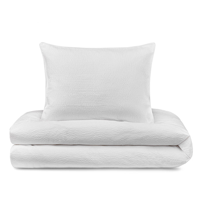 Bovi Classic Solid Seersucker Duvet