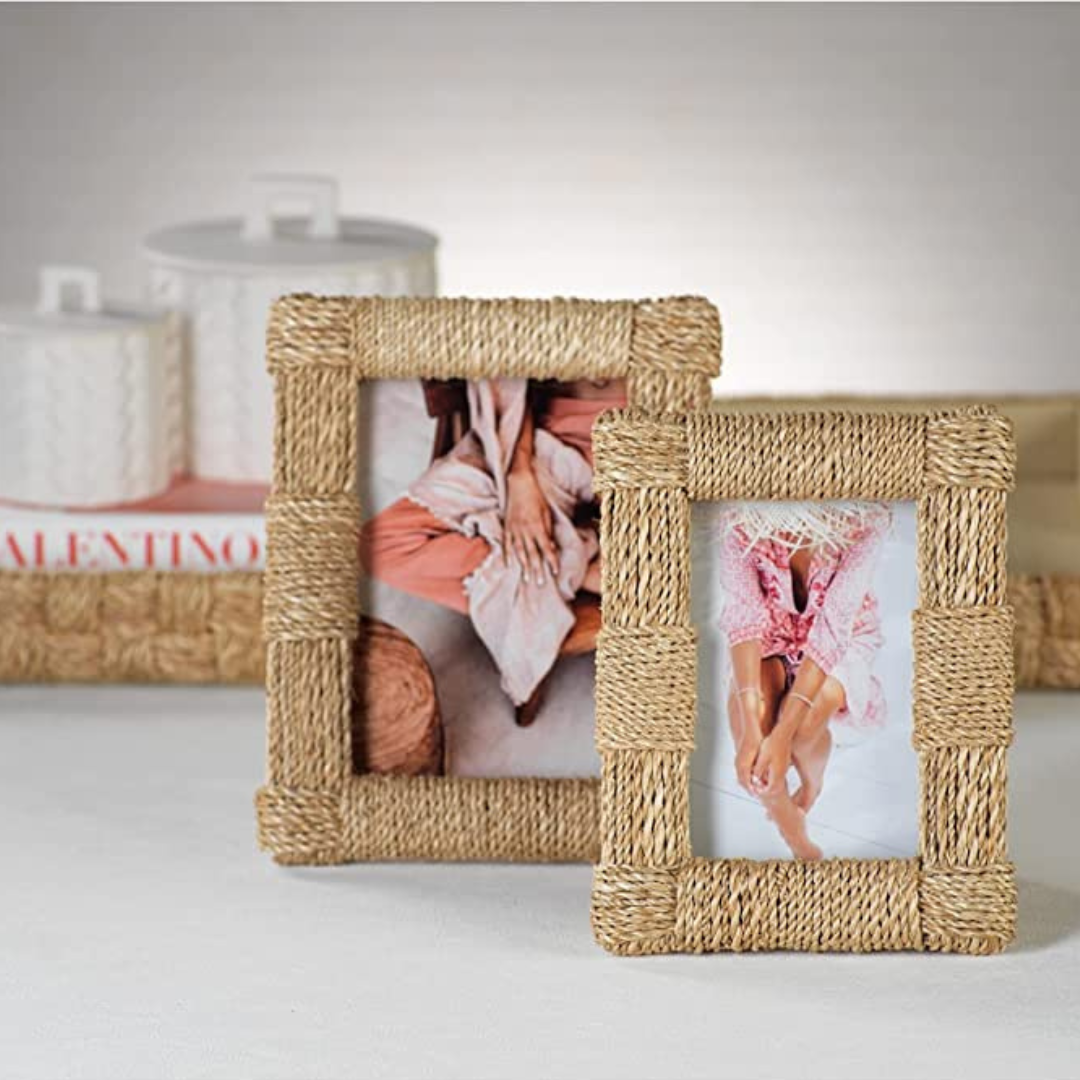 Abaca Rope Photo Frame