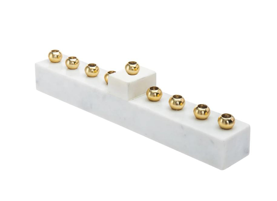 Marble Menorah