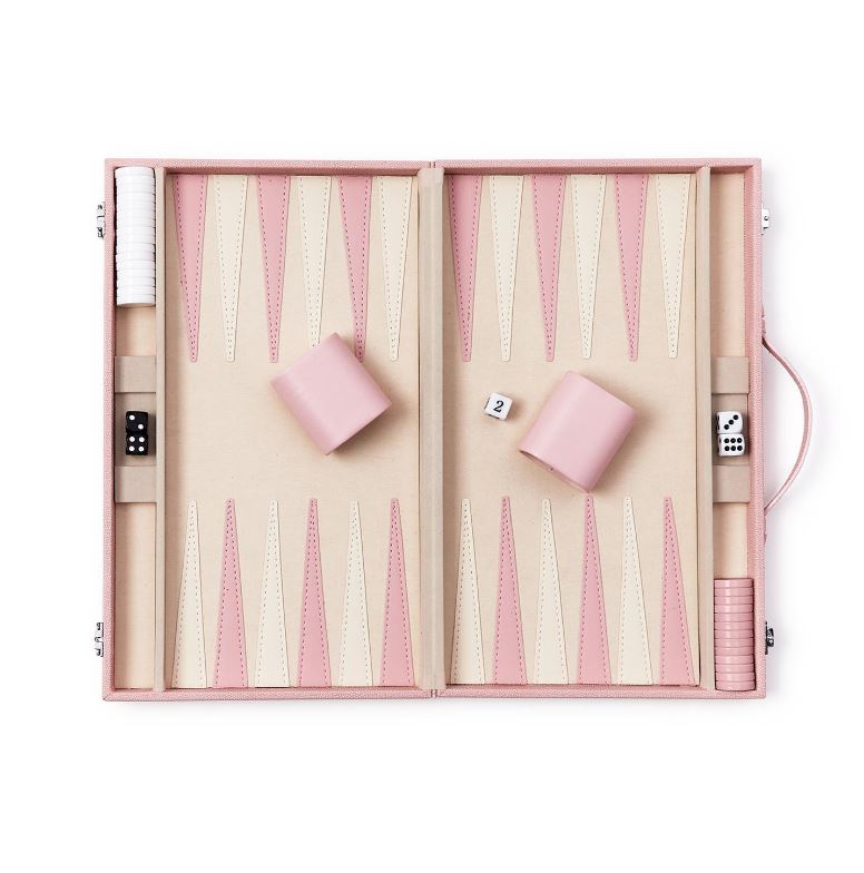 Pink Backgammon Set