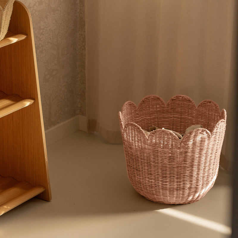 Rattan Tulip Basket