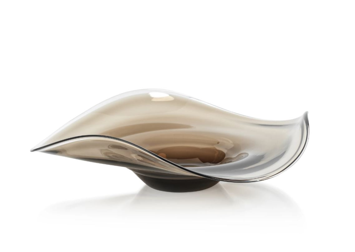 Tropezana Wave Glass Bowl