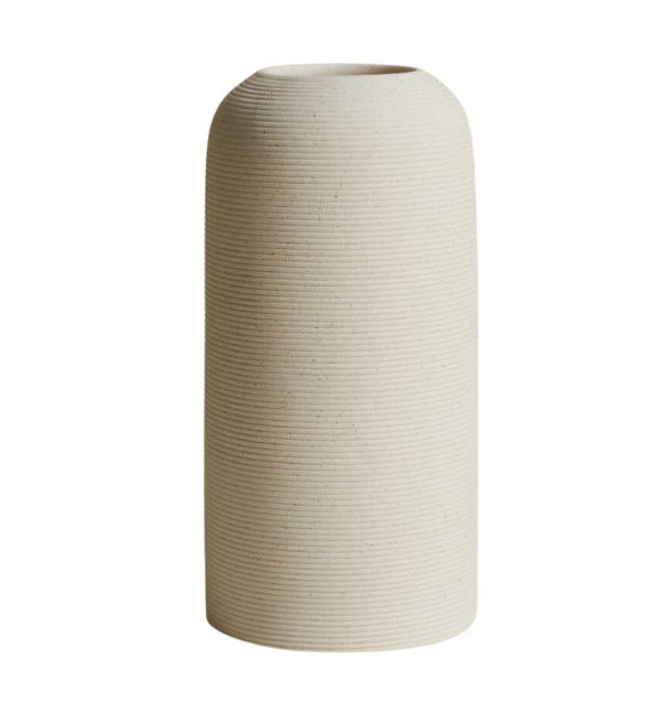 Ivory Matte Vase