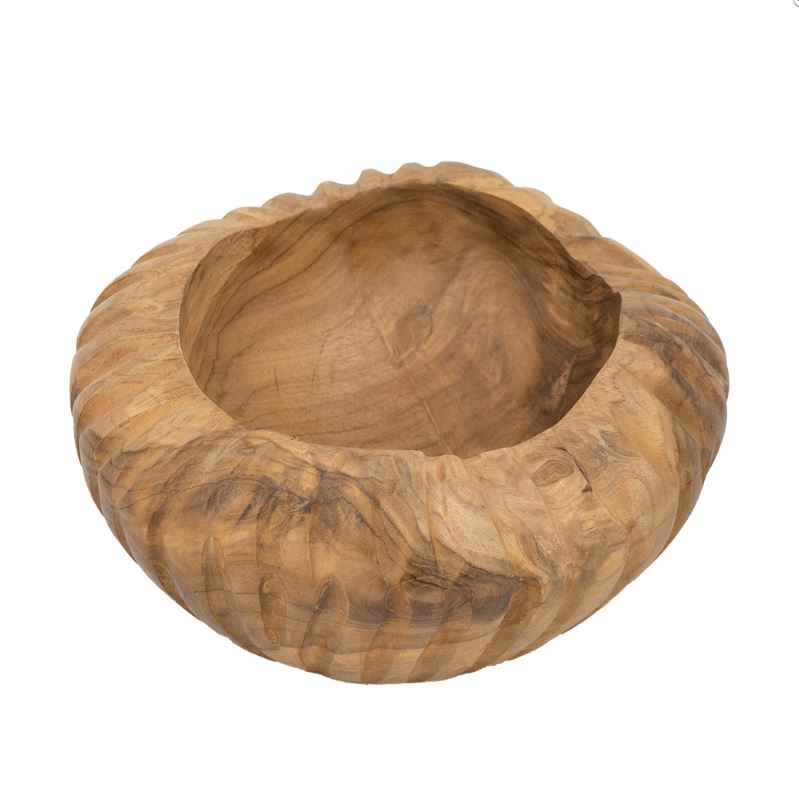 Teak Wood Decorative Bowl