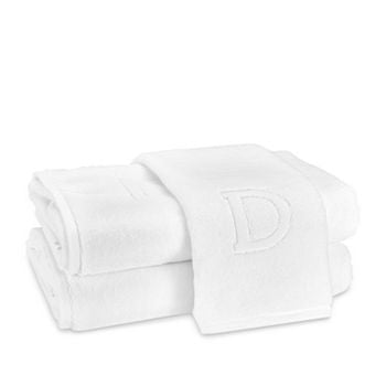 Matouk Auberge Monogrammed Hand Towel