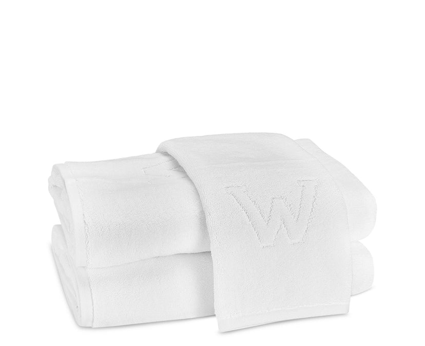 Matouk Auberge Monogrammed Hand Towel