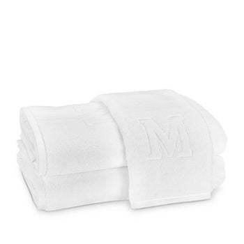 Matouk Auberge Monogrammed Hand Towel